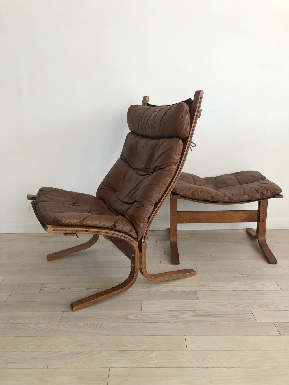 1960s Ingmar Relling for Westnofa Siesta High Lounge Chair + Ottoman –  Home Union NYC