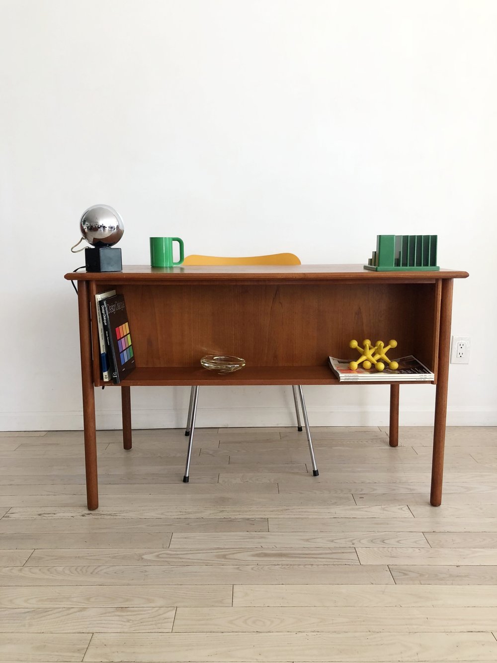 1960s Teak danish Desk by Gunnar Nielsen Tinergaard – Home Union NYC