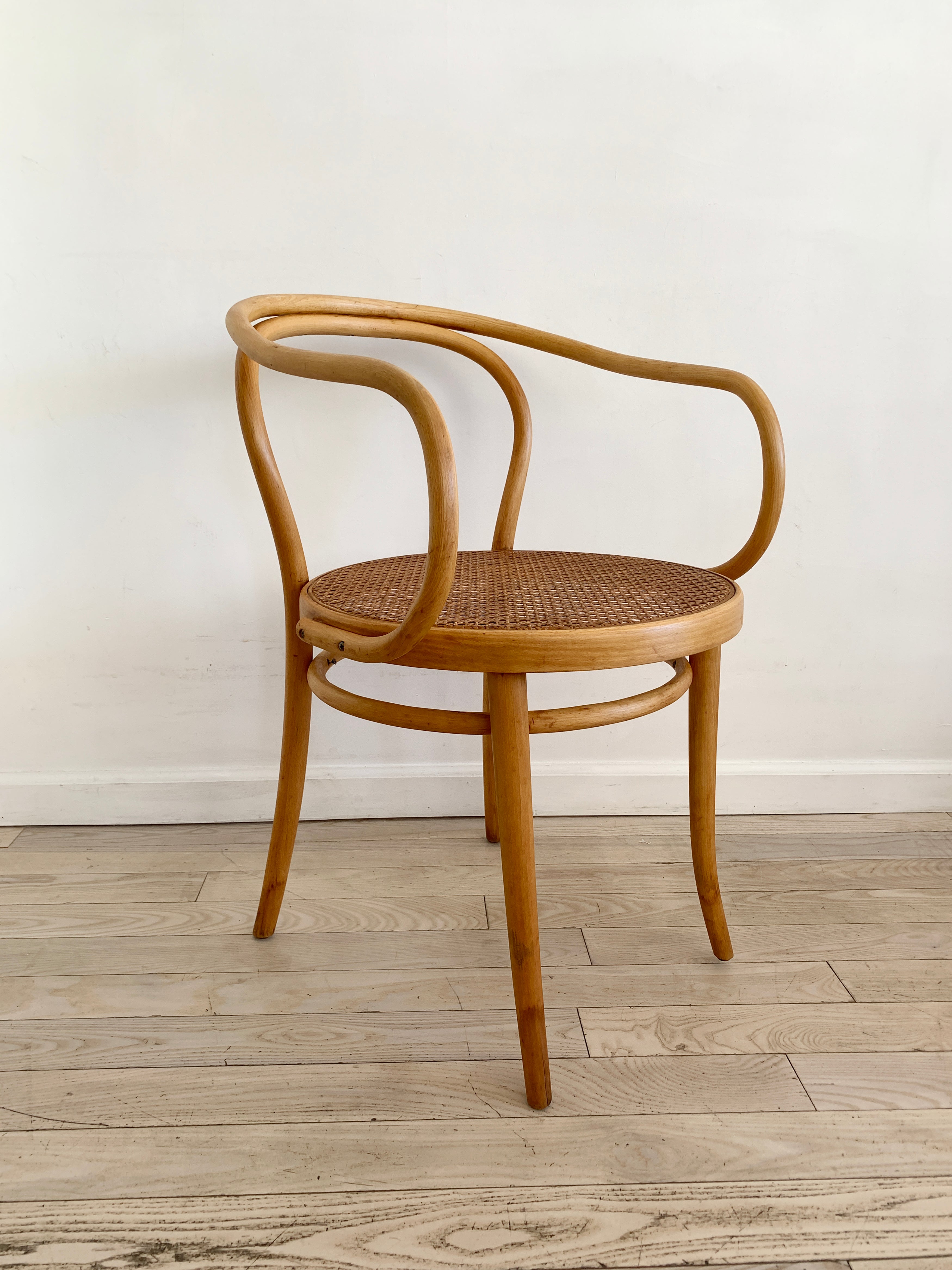 1960s Cane Thonet B9 Bentwood Arm Chairs for Stendig – Home Union NYC