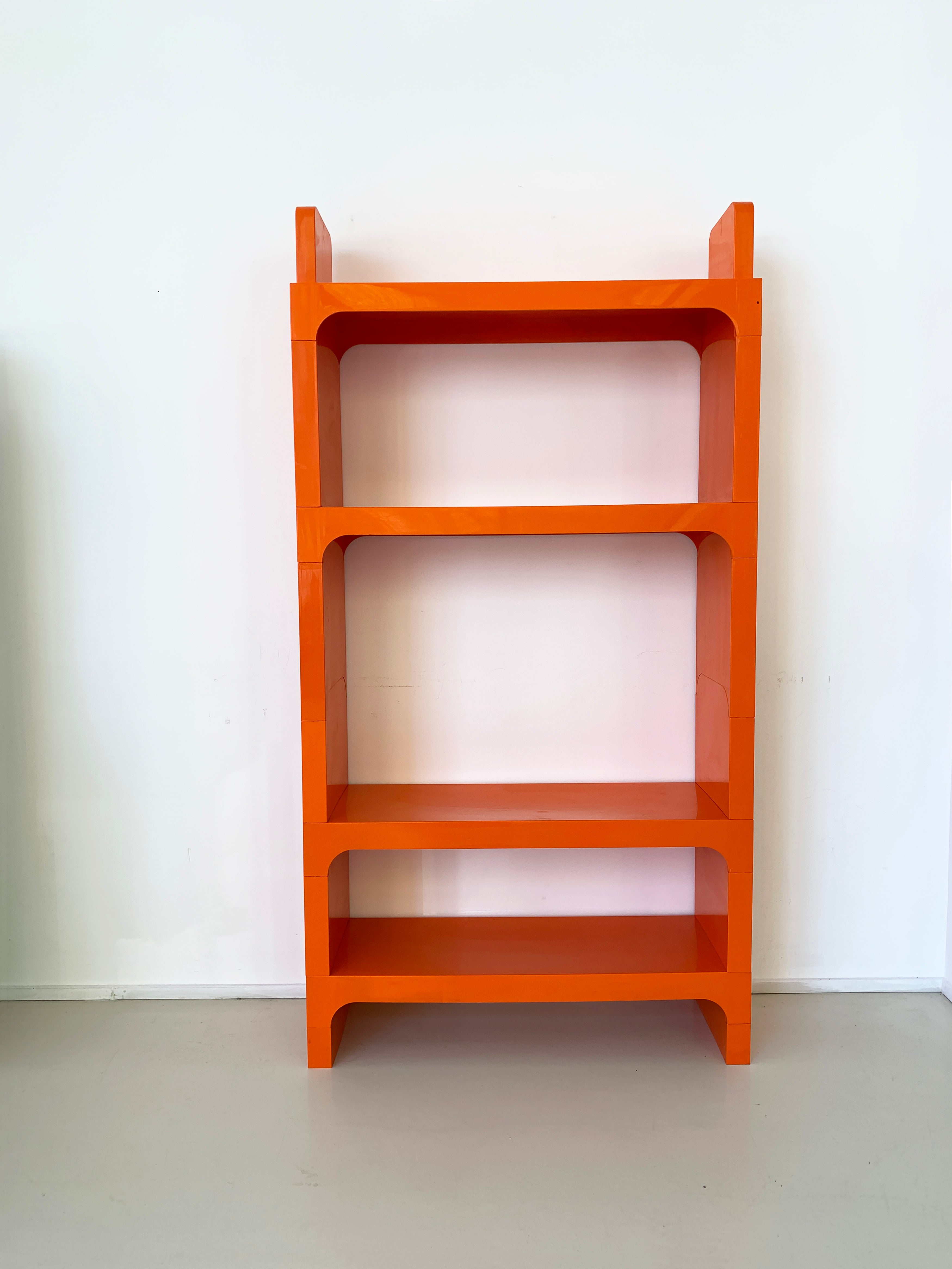 1970s Orange Olaf Von Bohr Kartell Shelving Unit – Home Union NYC