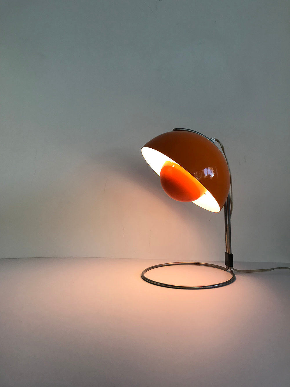 1960s Danish Verner Panton VP4 Flower Pot Table Lamp