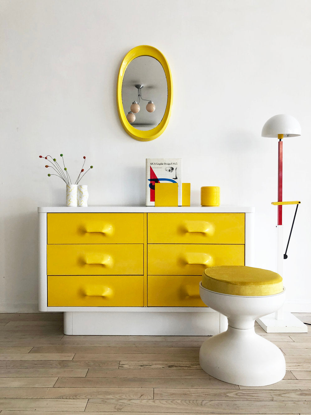 1970's Raymond Loewy Inspired 6-Drawer Dresser by Broyhill – Home Union NYC 1970's Raymond Loewy Inspired 6-Drawer Dresser by Broyhill – Home Union NYC