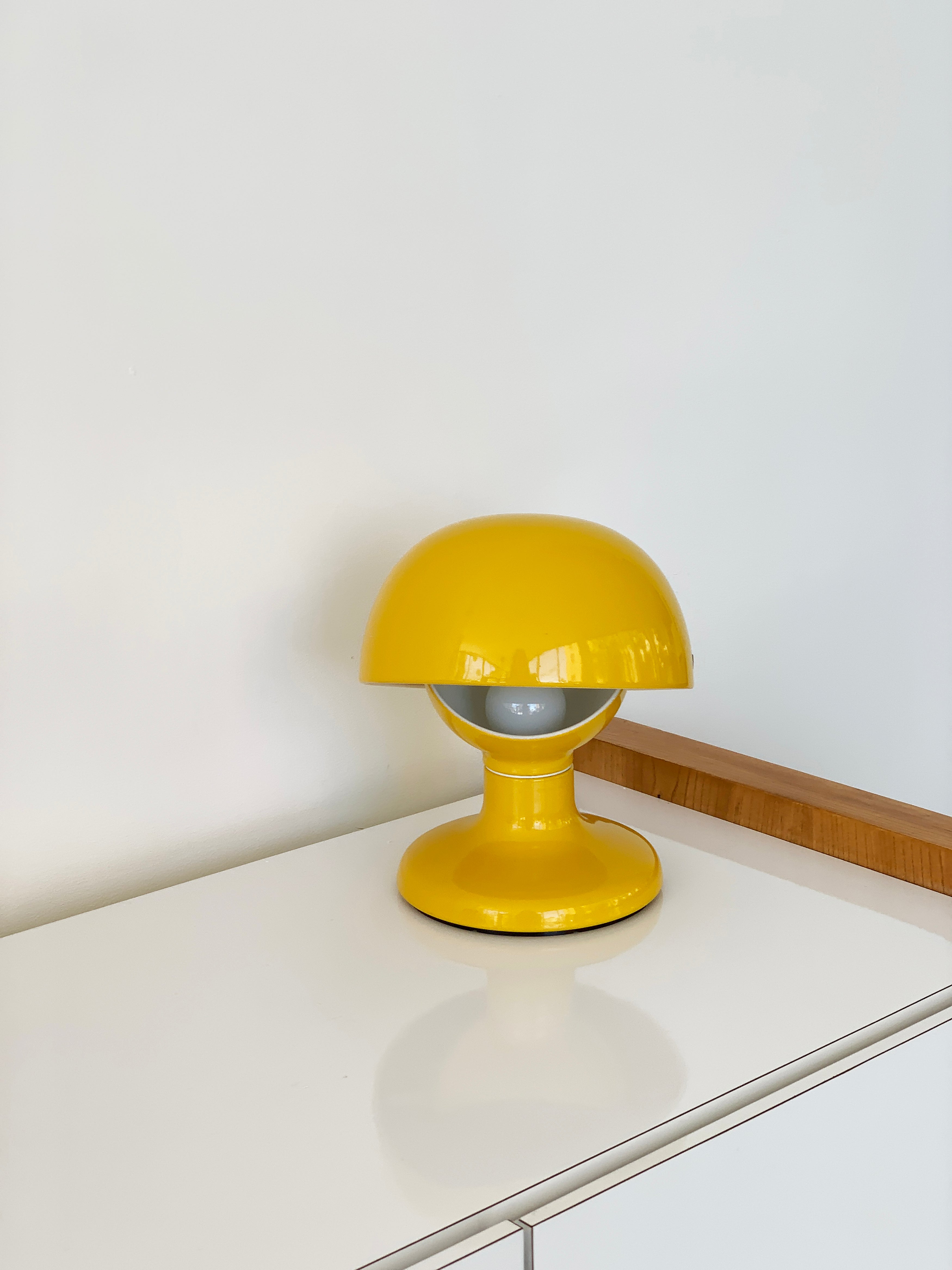 Yellow 1963 “Jucker” Lamp by Tobia Scarpa for Flos, Italy – Home