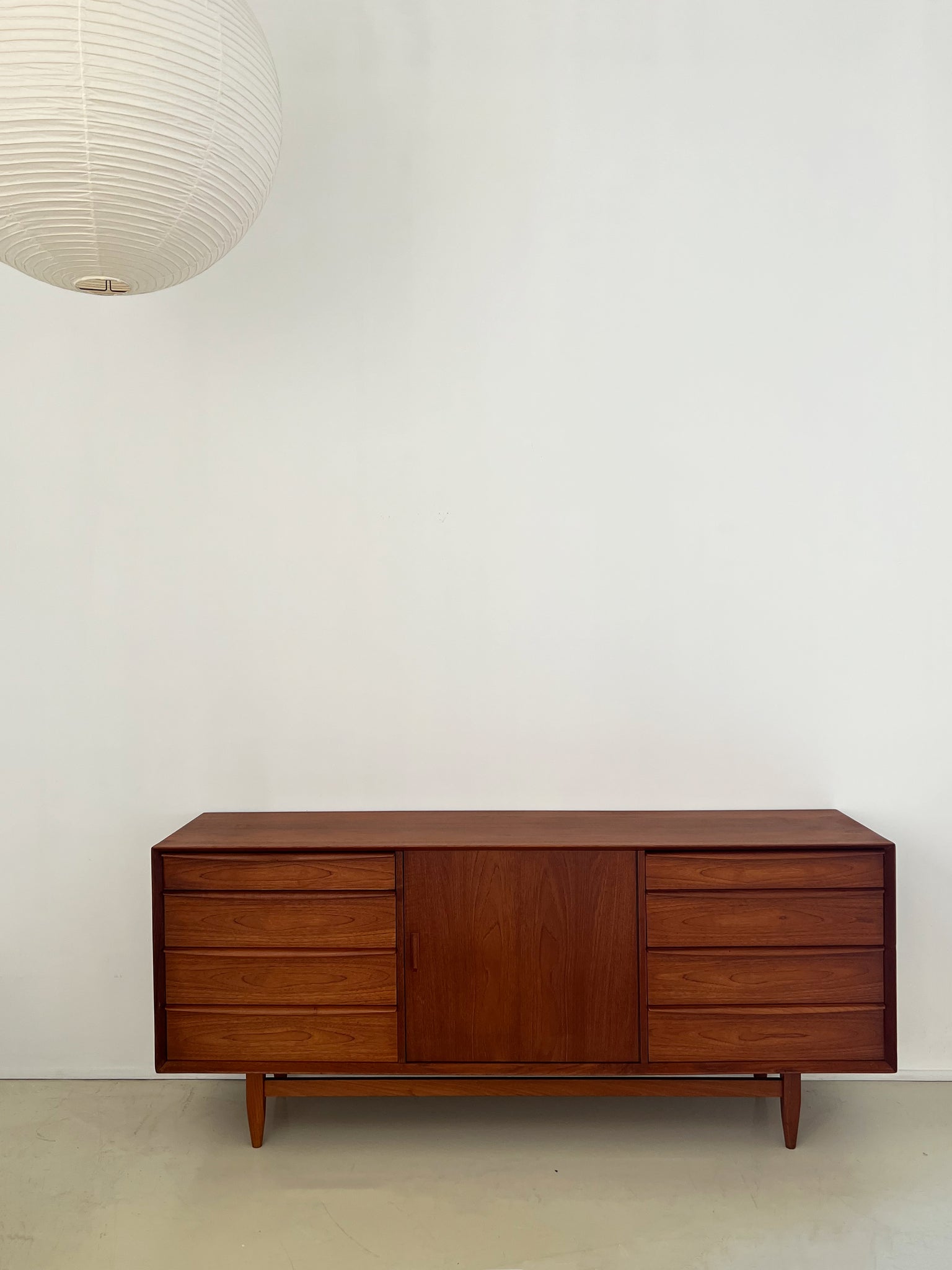 Danish Teak Mid Century Credenza by Svend Aage Madsen for Falster