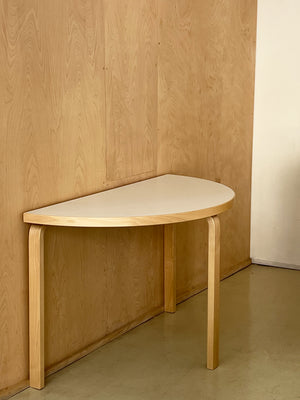 Half-Round Table 95 by Alvar Aalto
