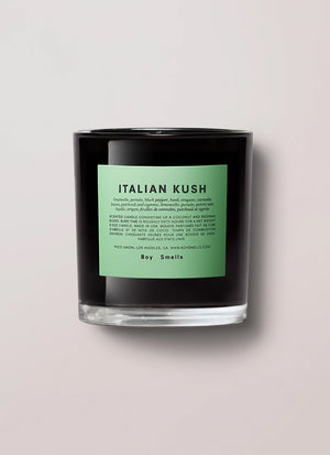 Italian Kush, Boy Smells Candle