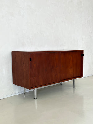 1970s Walnut Florence Knoll Credenza