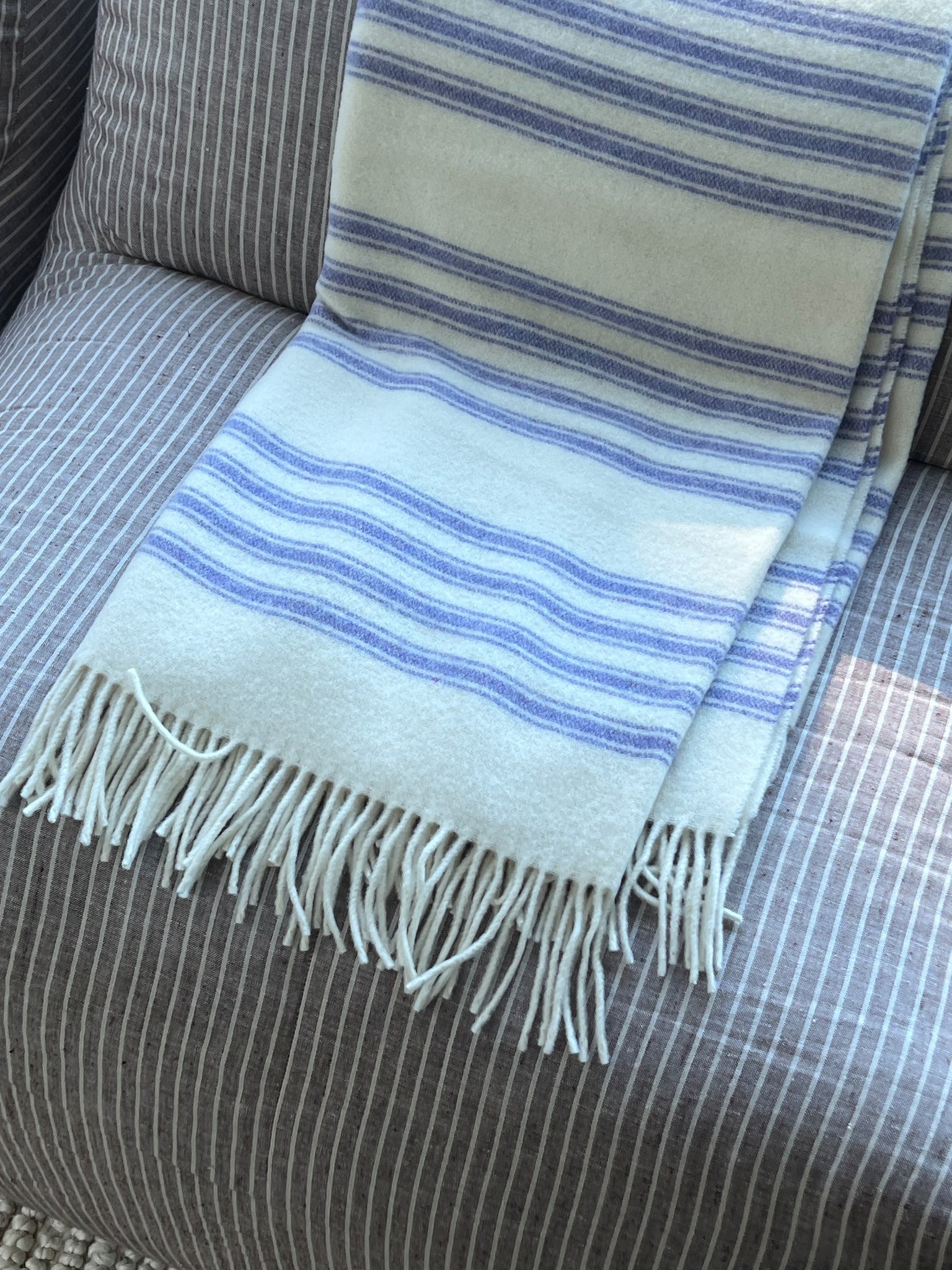 Pure Wool Italian Ziggy Blanket