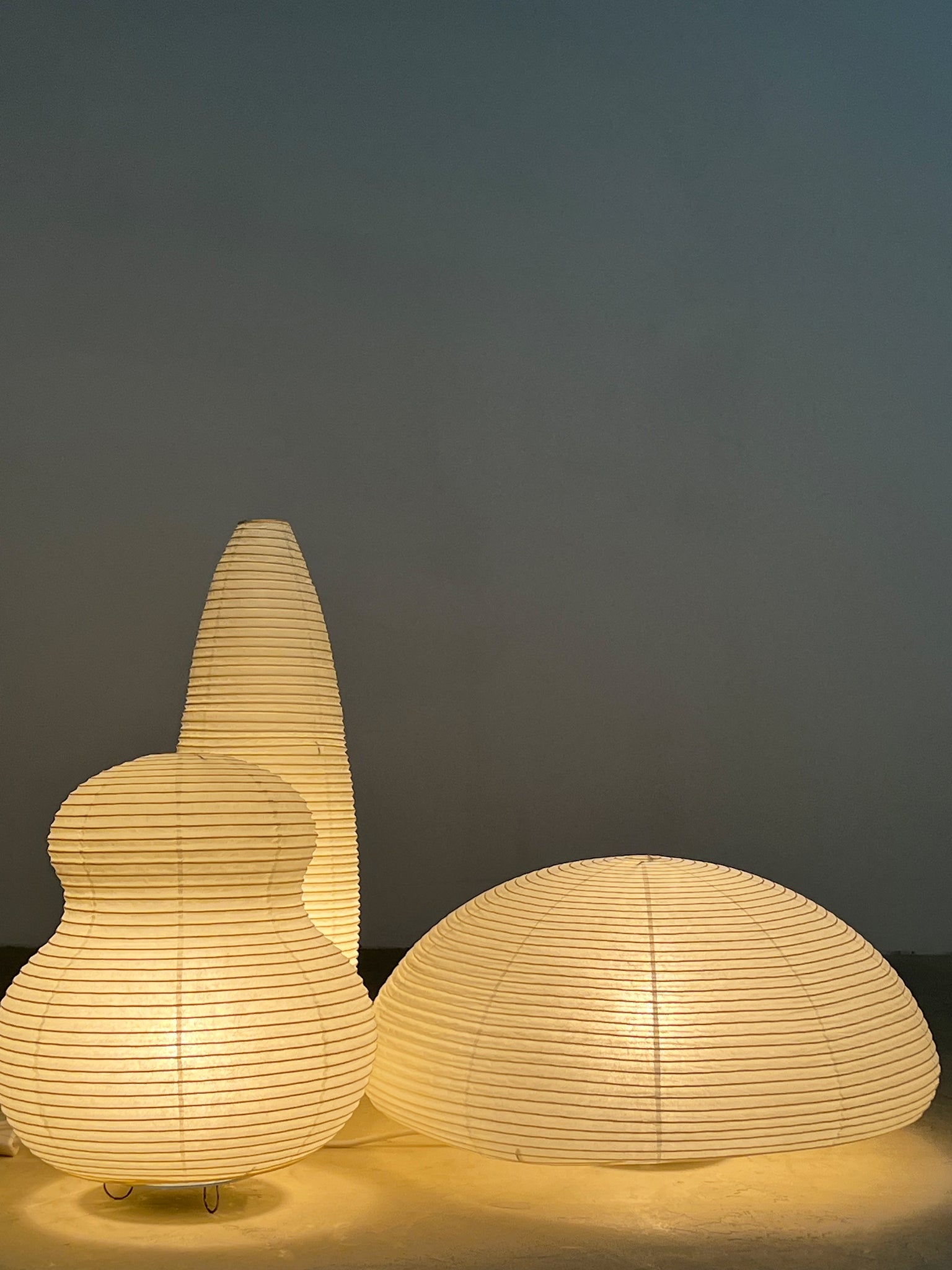 Japanese Paper Gourd Lamp