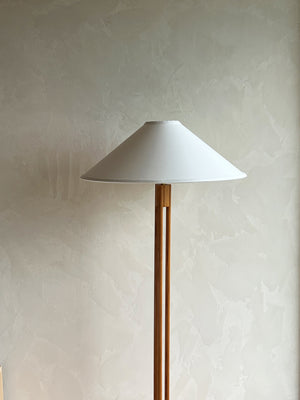 Vintage Solid Pine Scandinavian Floor Lamp – Home Union NYC