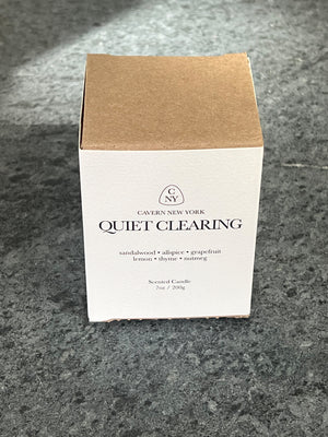 Cavern NY "Quiet Clearing Candle