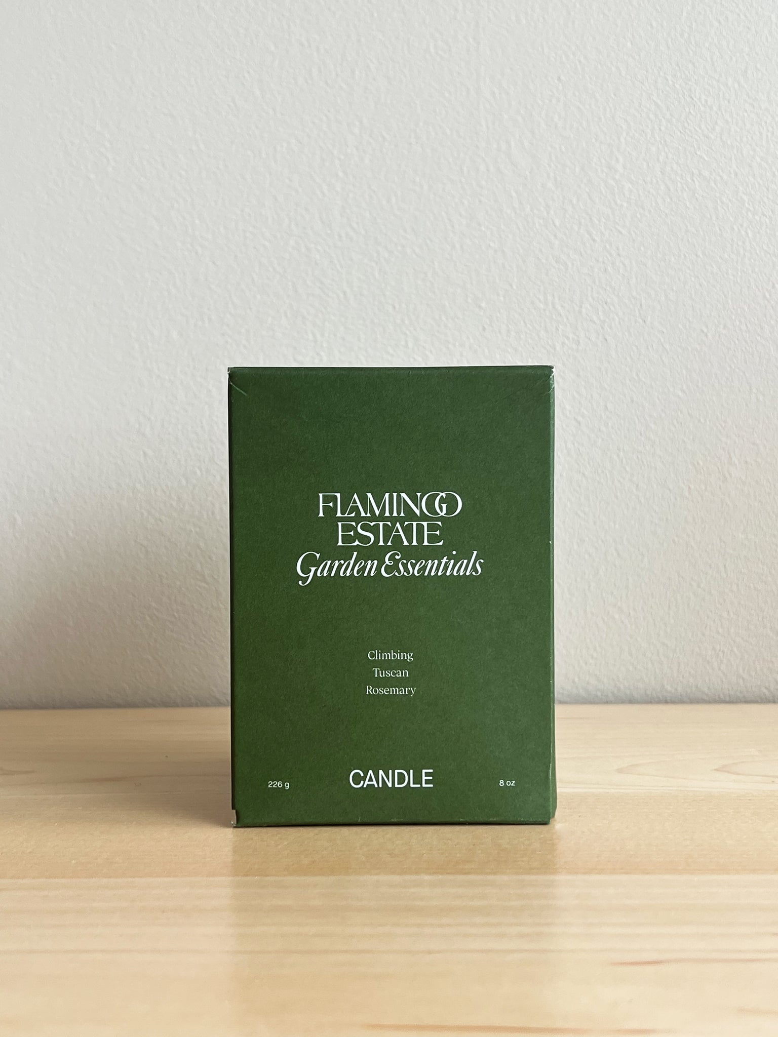 Climbing Tuscan Rosemary Candle by Flamingo Estate