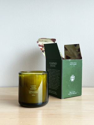 Climbing Tuscan Rosemary Candle by Flamingo Estate