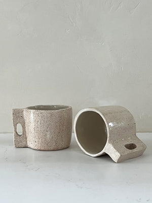 Sand Speckled Handmade Ceramic Stoneware Mug, Copenhagen