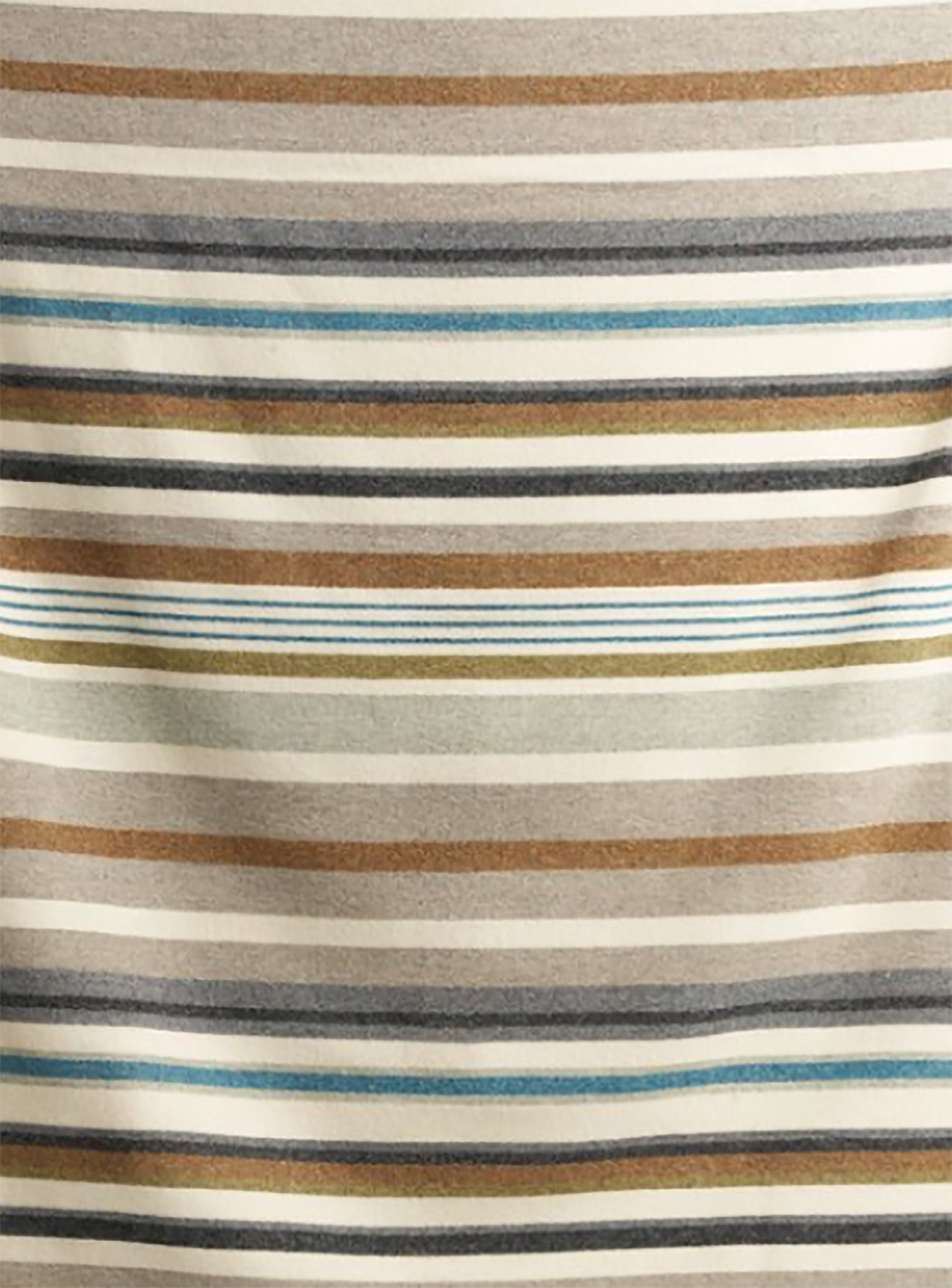 Milonga - Striped Wool Blanket Made in Italy