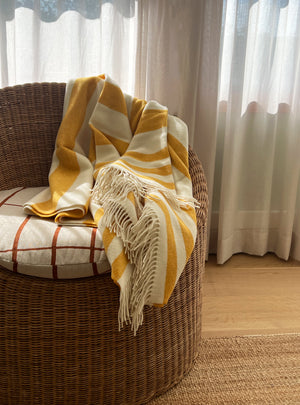 Pure Wool Italian Colombre Blanket