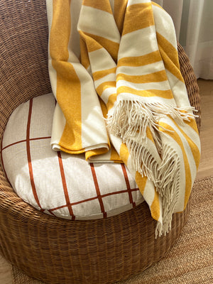 Pure Wool Italian Colombre Blanket