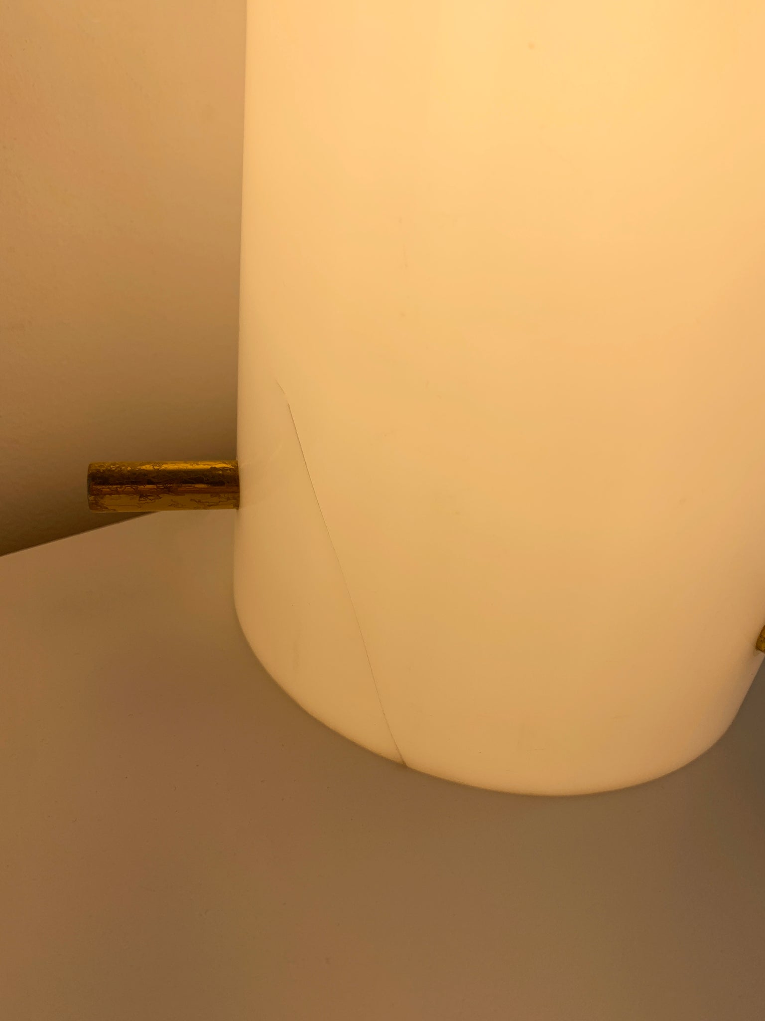 1960s Paul Mayen Plexi Cylinder Lamp