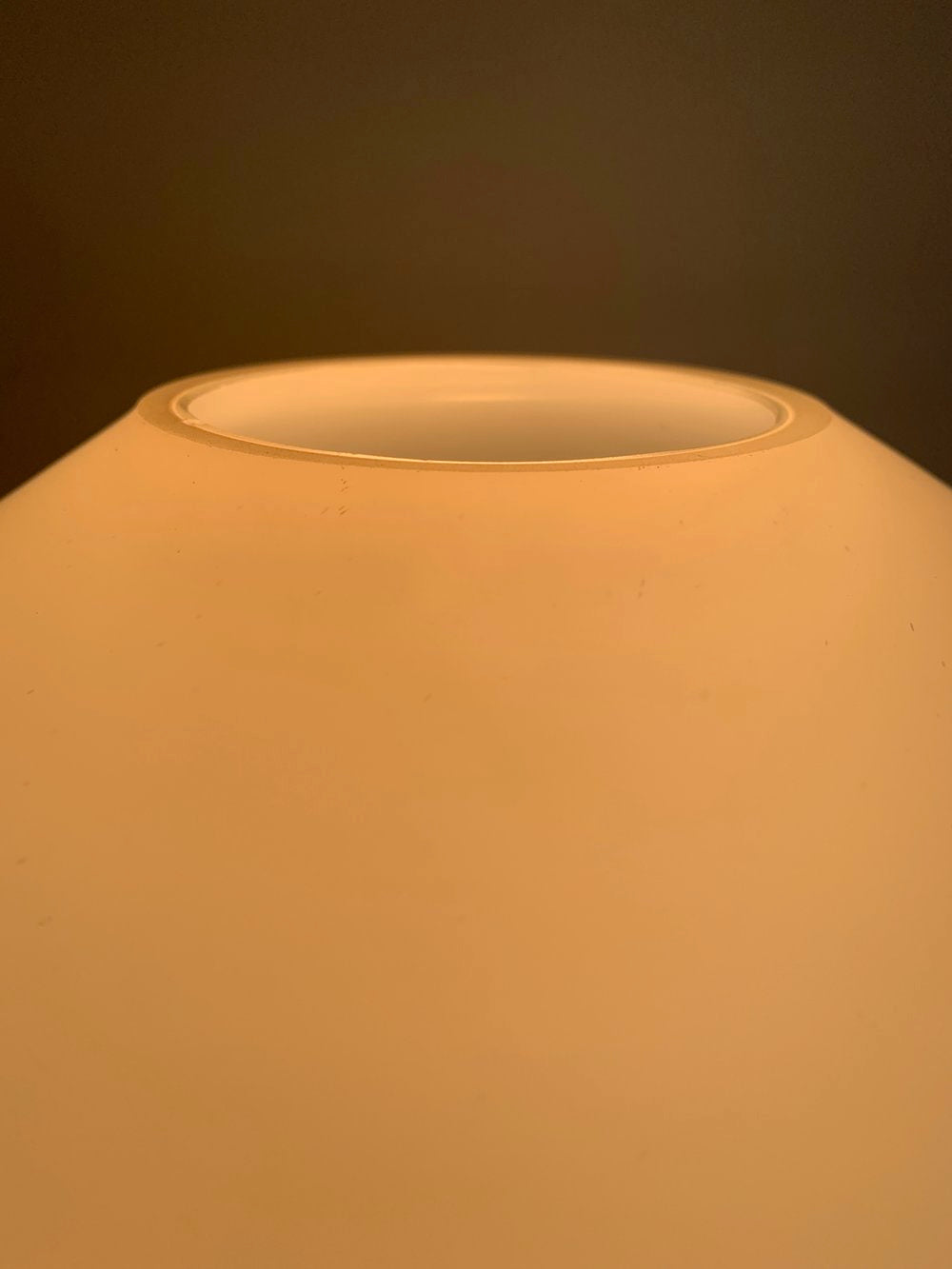 Mid Century Frosted Glass Lamp by Lisa Johansson-Pape
