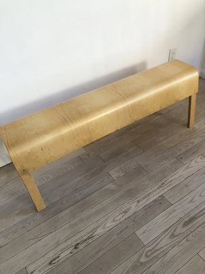 Vintage Bent Birch IKEA  Bench