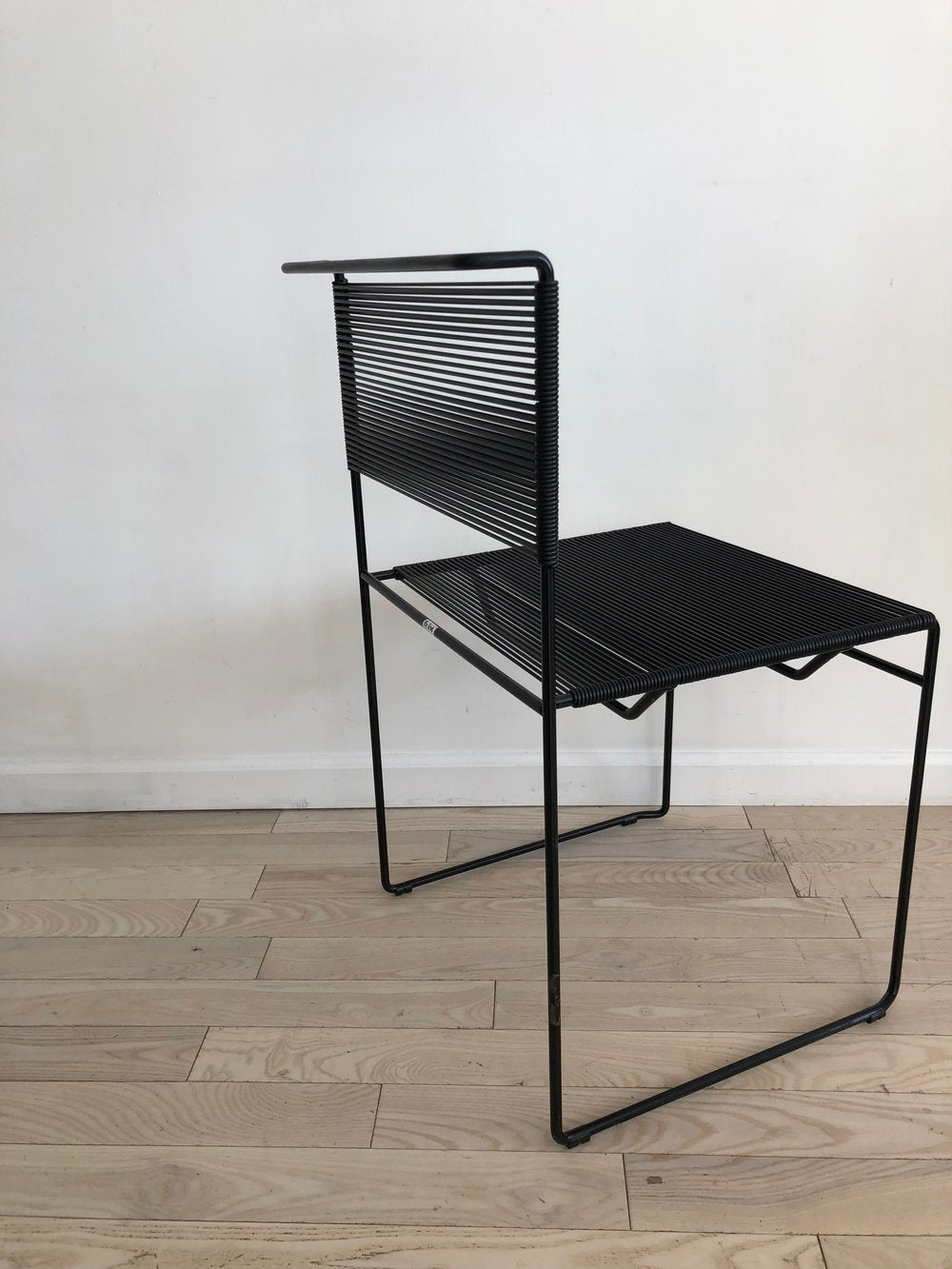 Pair Spaghetti Chairs by Giandomenico Belotti for FlyLine, Italy