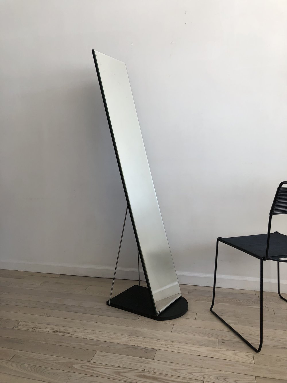 Postmodern Sleek Freestanding Floor Mirror