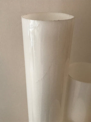 Mid Century Plexi Cylinder Floor Lamp