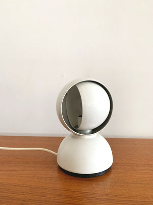 Vintage White Eclisse Table Lamp by Vico Magisretti for Artemide