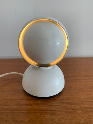 Vintage White Eclisse Table Lamp by Vico Magisretti for Artemide
