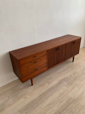 Mid Century Walnut Credenza By Founders