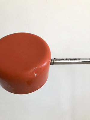 Rare 1960s Robert Sonneman Swivel Red Lamp