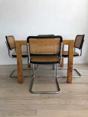 Pair of 1970s Cane Cantilever Cesca Chairs Made in Italy