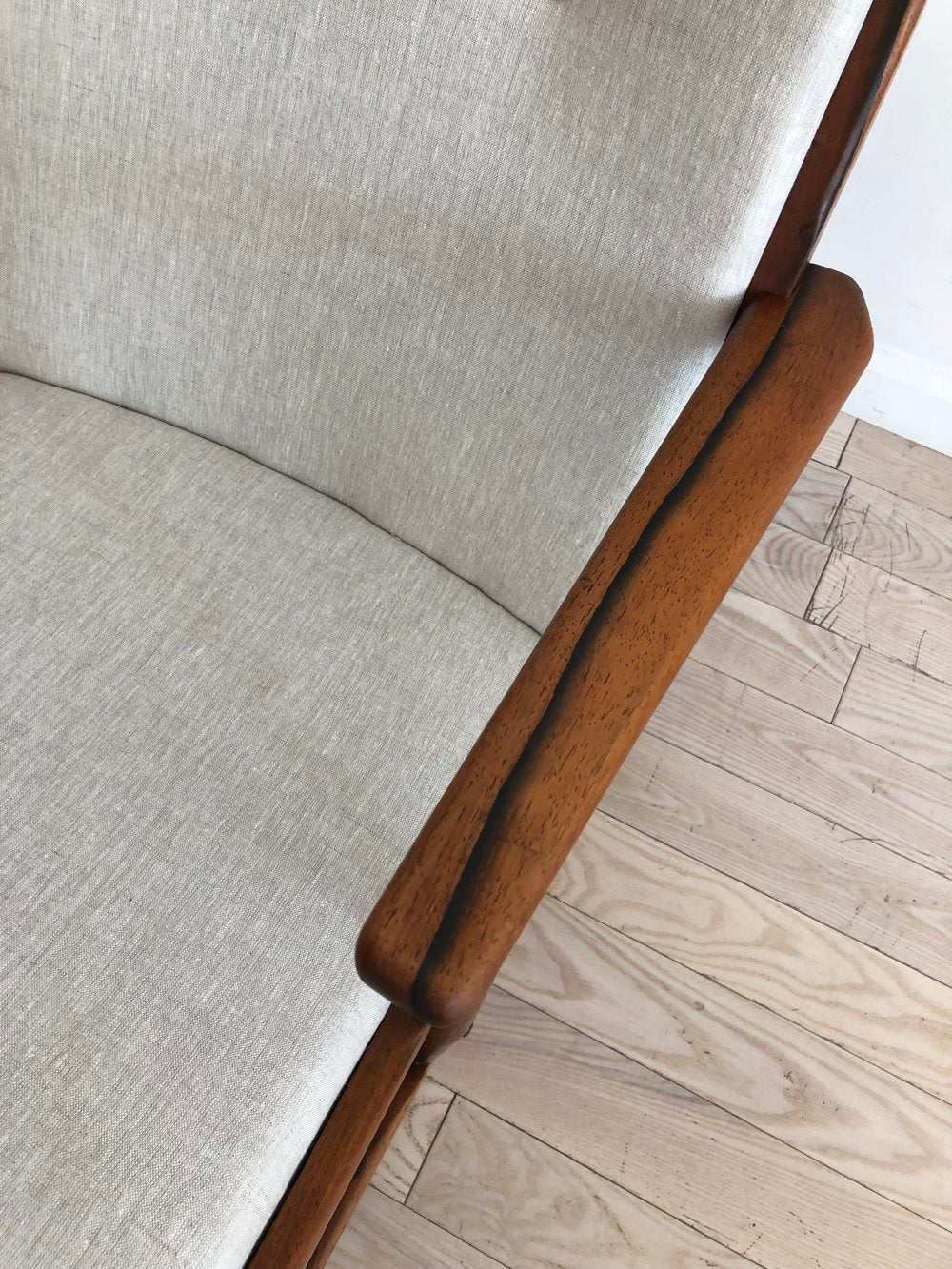 1958 Danish Rosewood Rocking Chair by Holger George Jensen