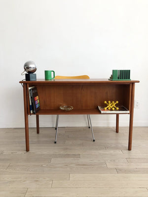 1960s Teak danish Desk by Gunnar Nielsen Tinergaard