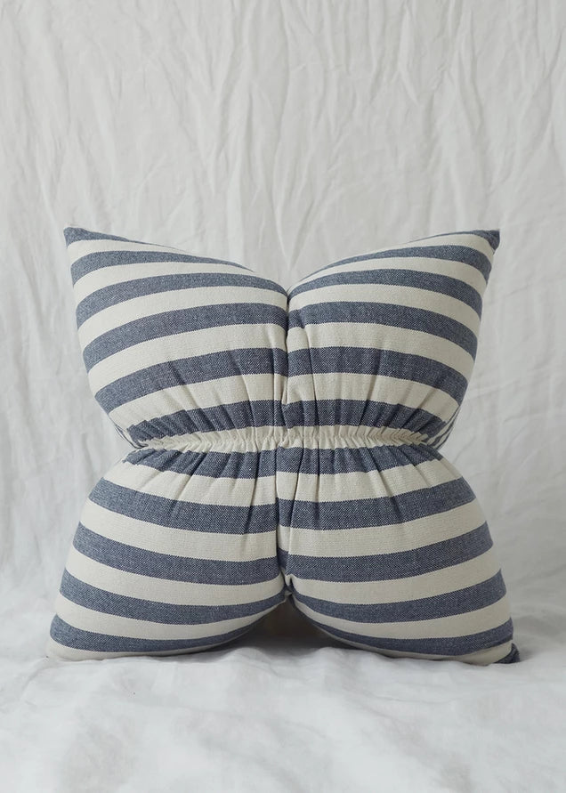 Linen Striped Double Sided Pillow Two