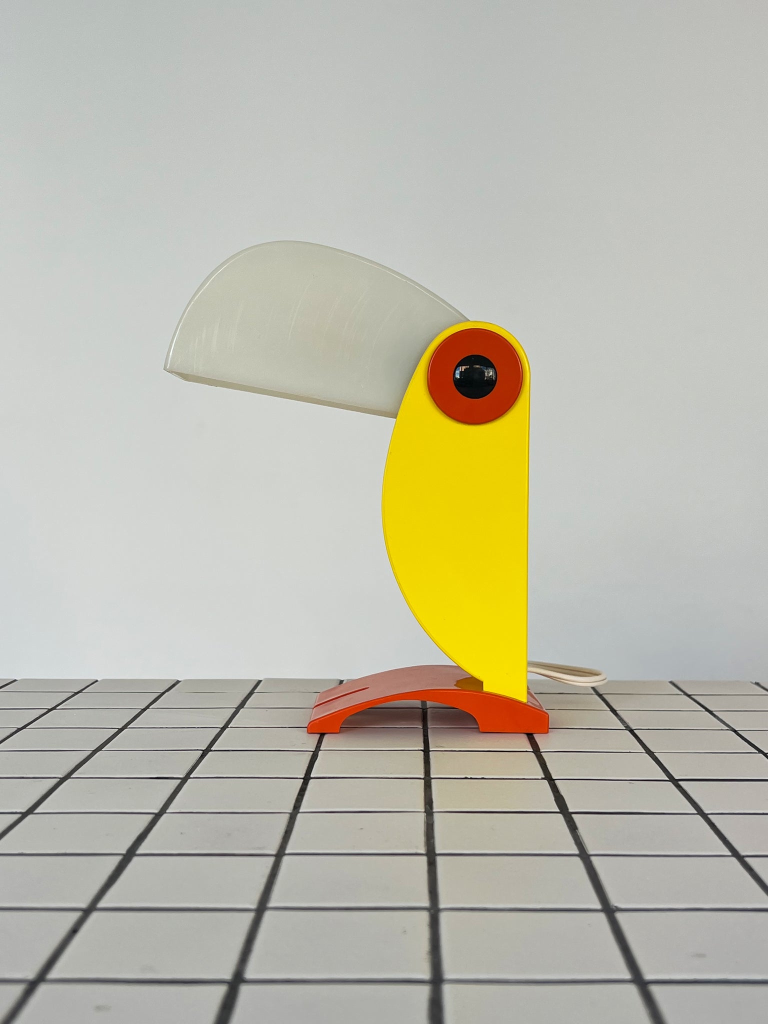 1968 Yellow Toucan Table Lamp by Old Timer Ferrari, Italy – Home 