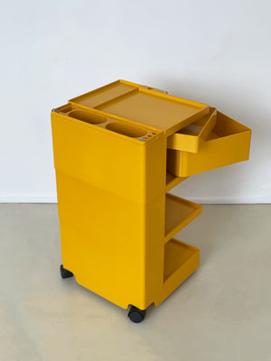 Vintage Yellow Boby Cart by Joe Colombo