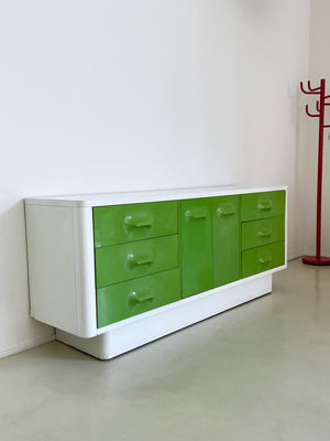 1970s Green Broyhill Chapter One Credenza