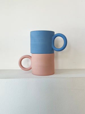 Matte Circle Mug by Ekua Ceramics