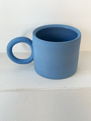Matte Circle Mug by Ekua Ceramics
