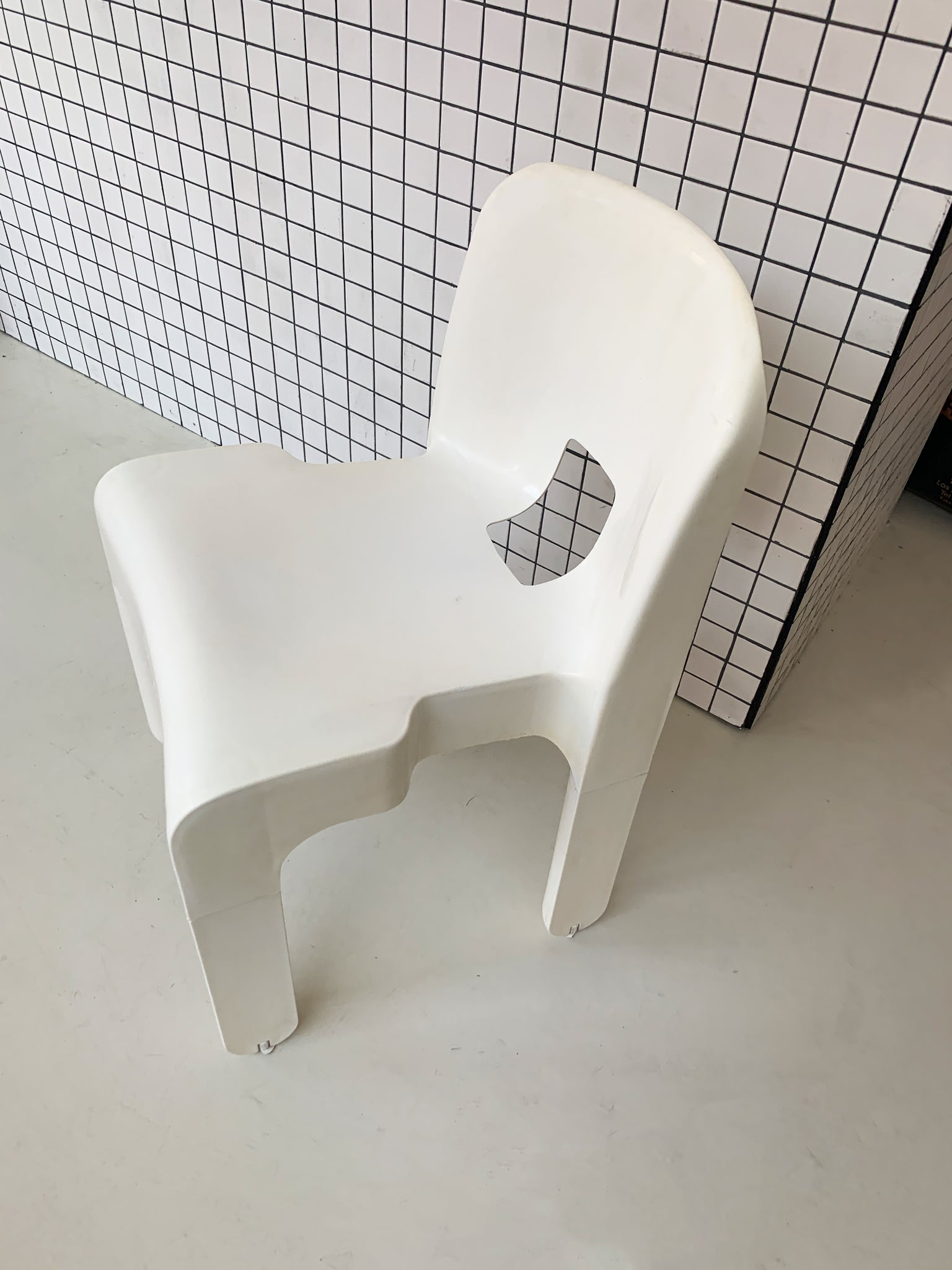 1970s Plastic "Universale" Chair by Joe Colombo for Kartell