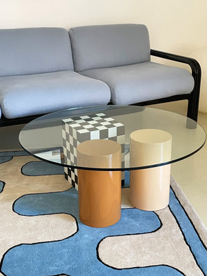 Round Coffee Table by Color Bars