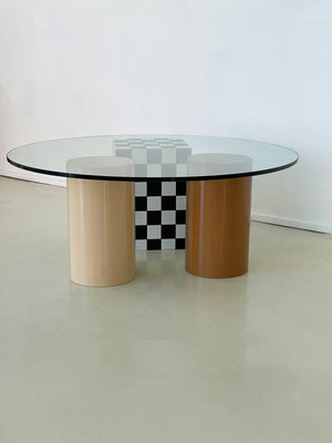 Round Coffee Table by Color Bars