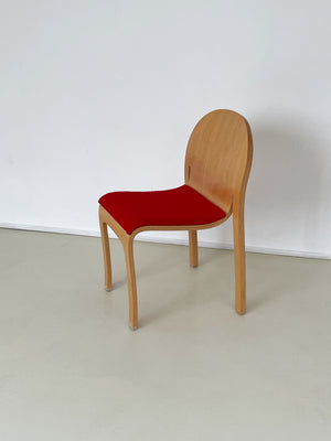 Post Modern Bent Wood Bodyform Chair by Peter Danko