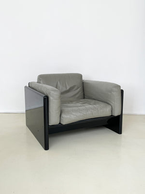 Italian Dino Gavina for Simon Studio Leather Club Chair