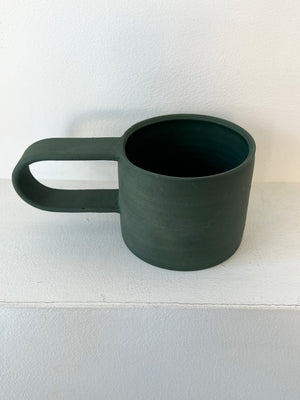 Handmade Large Handled Mug by Ekua