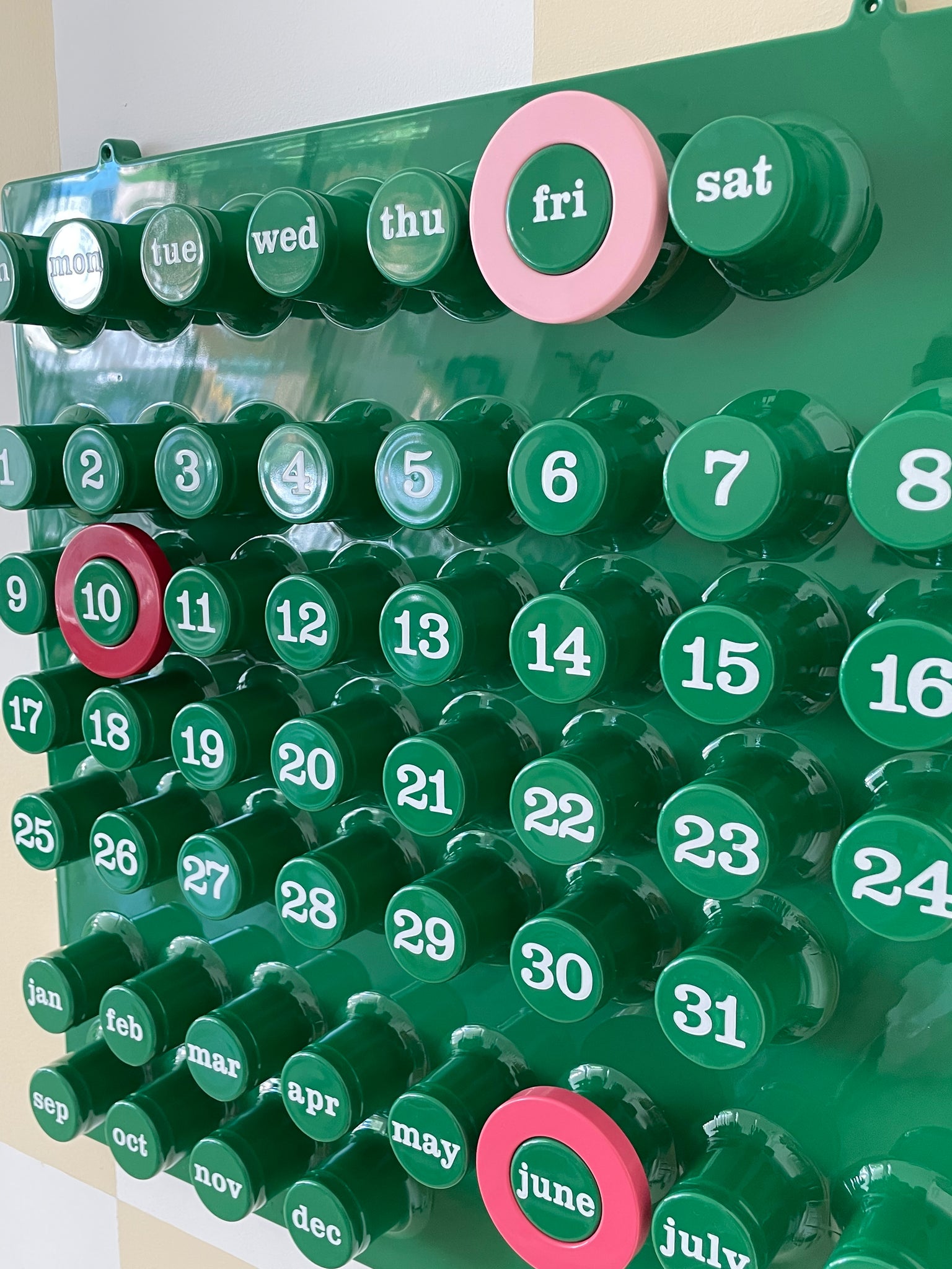 Perpetual Ring-A-Date Wall Calendar by Euroway / Extra Rings – Home Union NYC Perpetual Ring-A-Date Wall Calendar by Euroway / Extra Rings – Home Union NYC