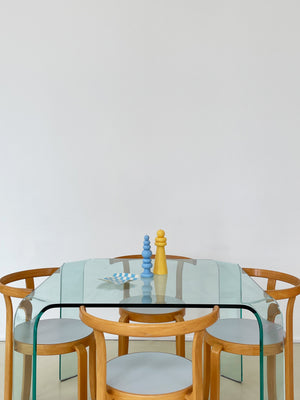 Post Modern "Rango" Dining Table by Vittorio Livi for Fiam