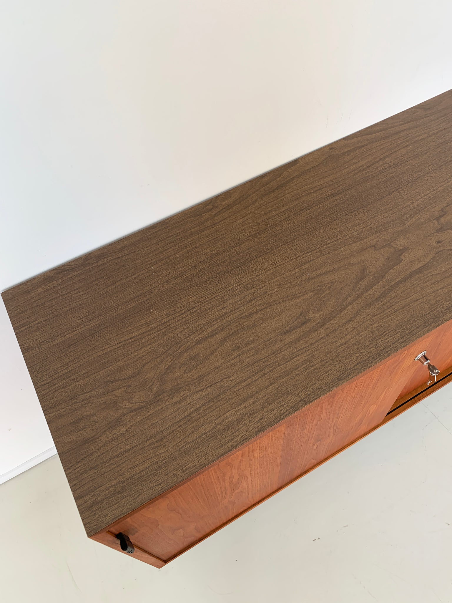 1968 Walnut Credenza by Florence Knoll
