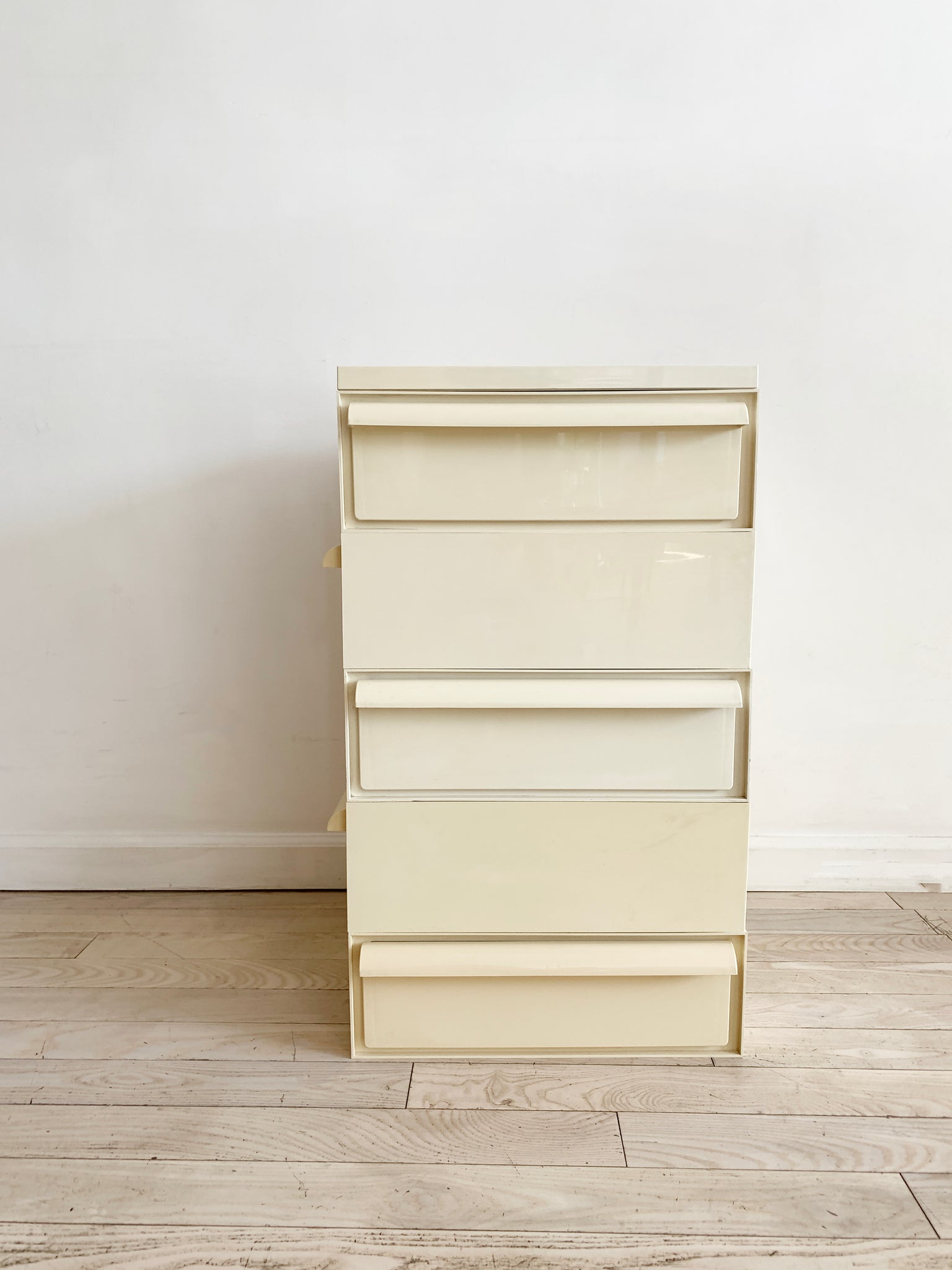 1970s Plastic Stacking Drawers by Simon Fussell for Kartell